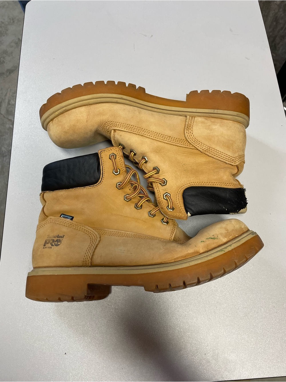TIMBERLAND Men's PRO Direct Attach 6" Waterproof Insulated Steel-Toe Boot Sz 12 - Picture 8 of 14